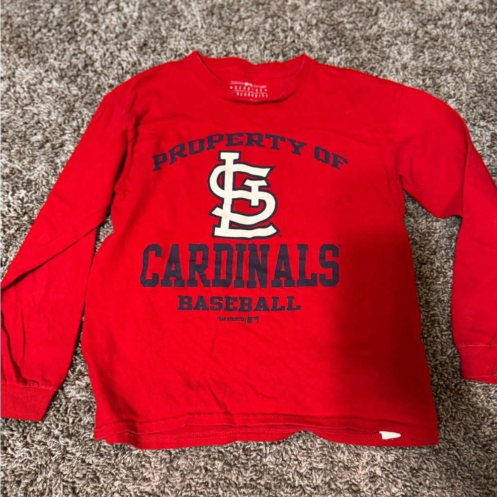 Genuine Merchandise Red Long Sleeve Cardinals Tee